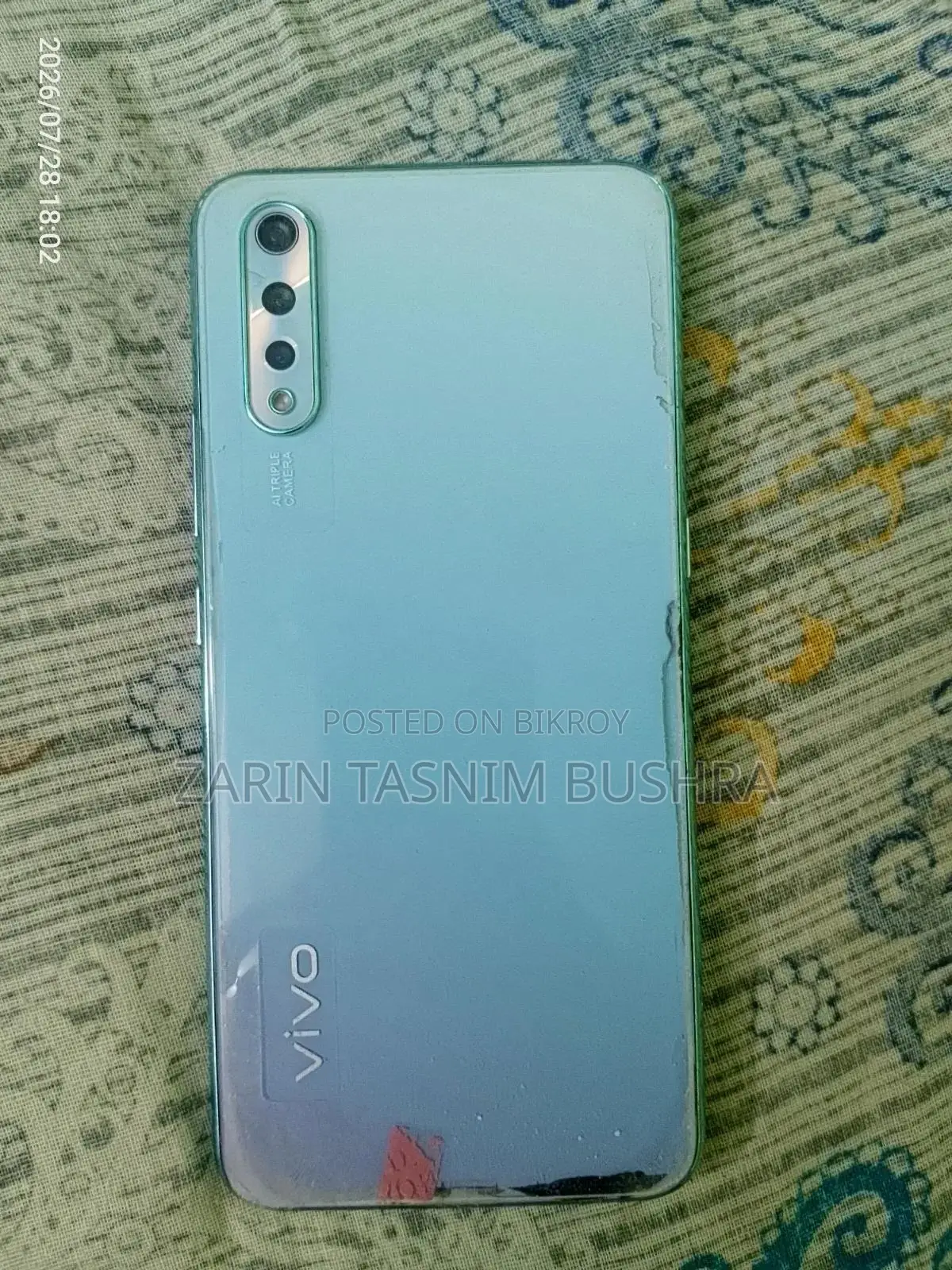 Vivo S1 128 GB Blue
