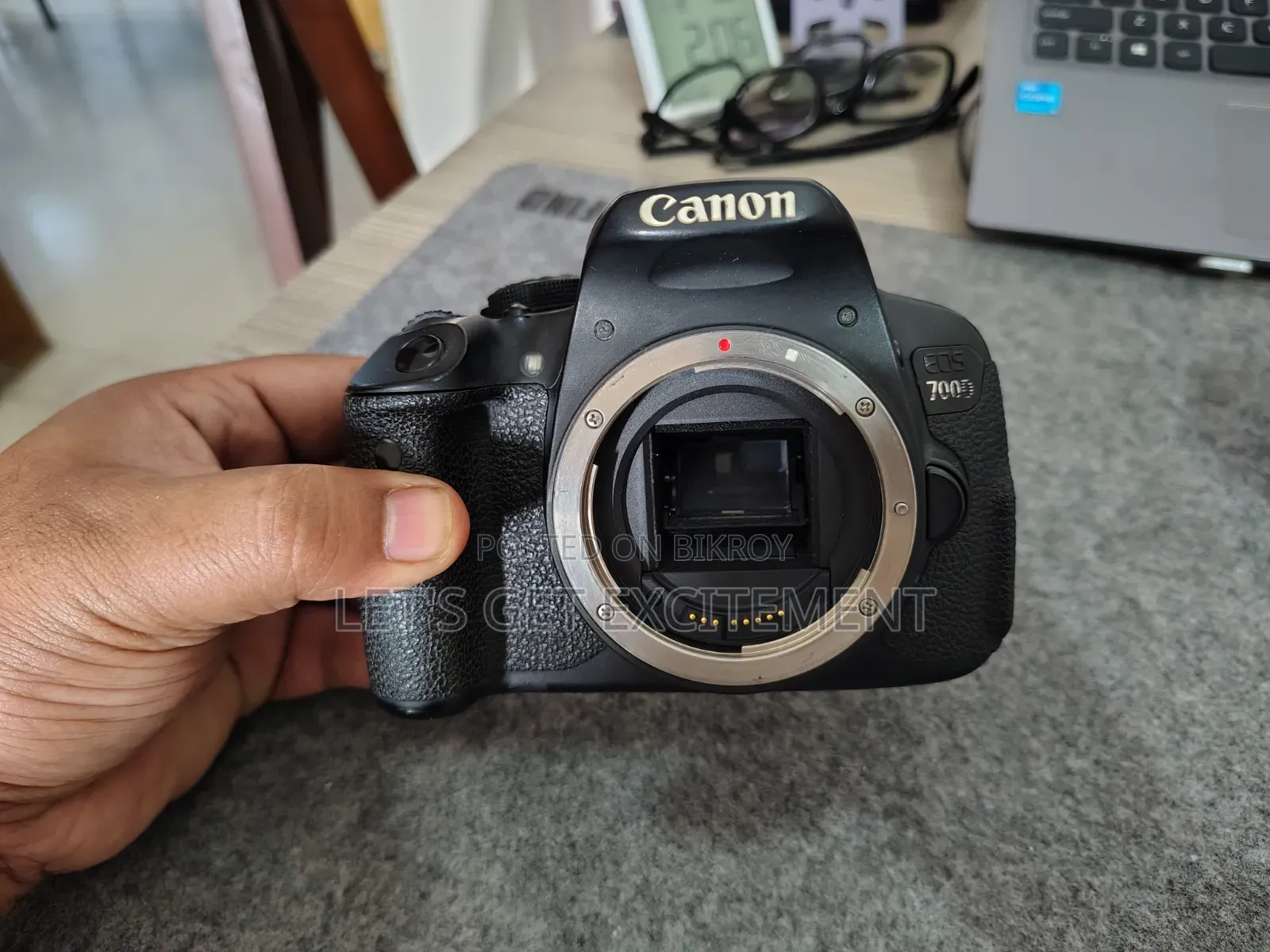Canon 700D With 50 Mm STM Lens