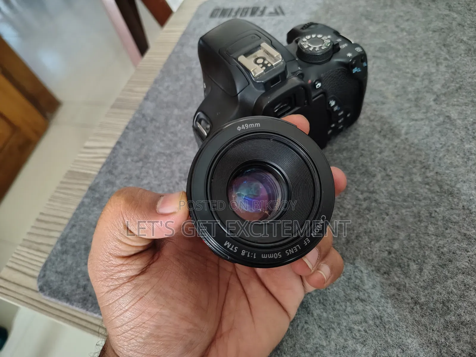 Canon 700D With 50 Mm STM Lens