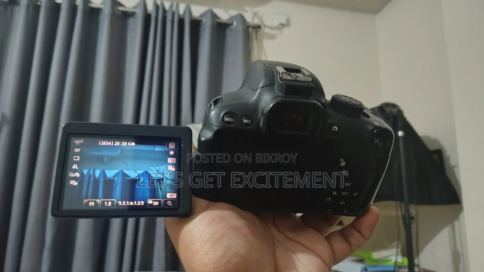 Canon 700D With 50 Mm STM Lens