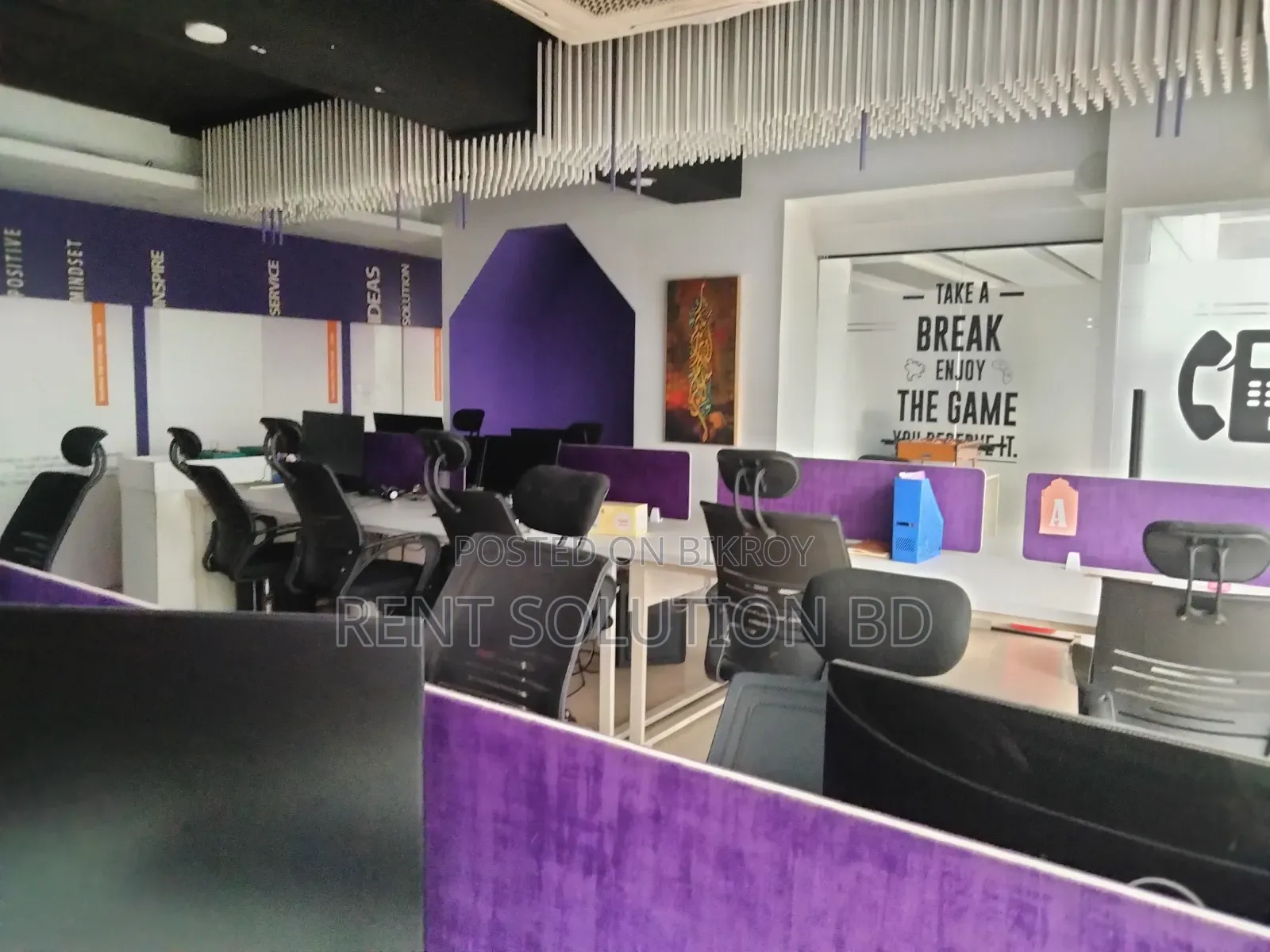 কমার্শিয়াল ফার্নিশড অফিস স্পেস