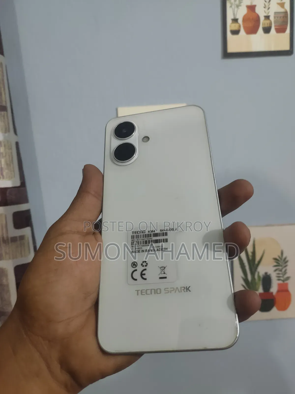 Tecno Spark Go 64 GB White