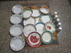 Plates and Glasses for Sale