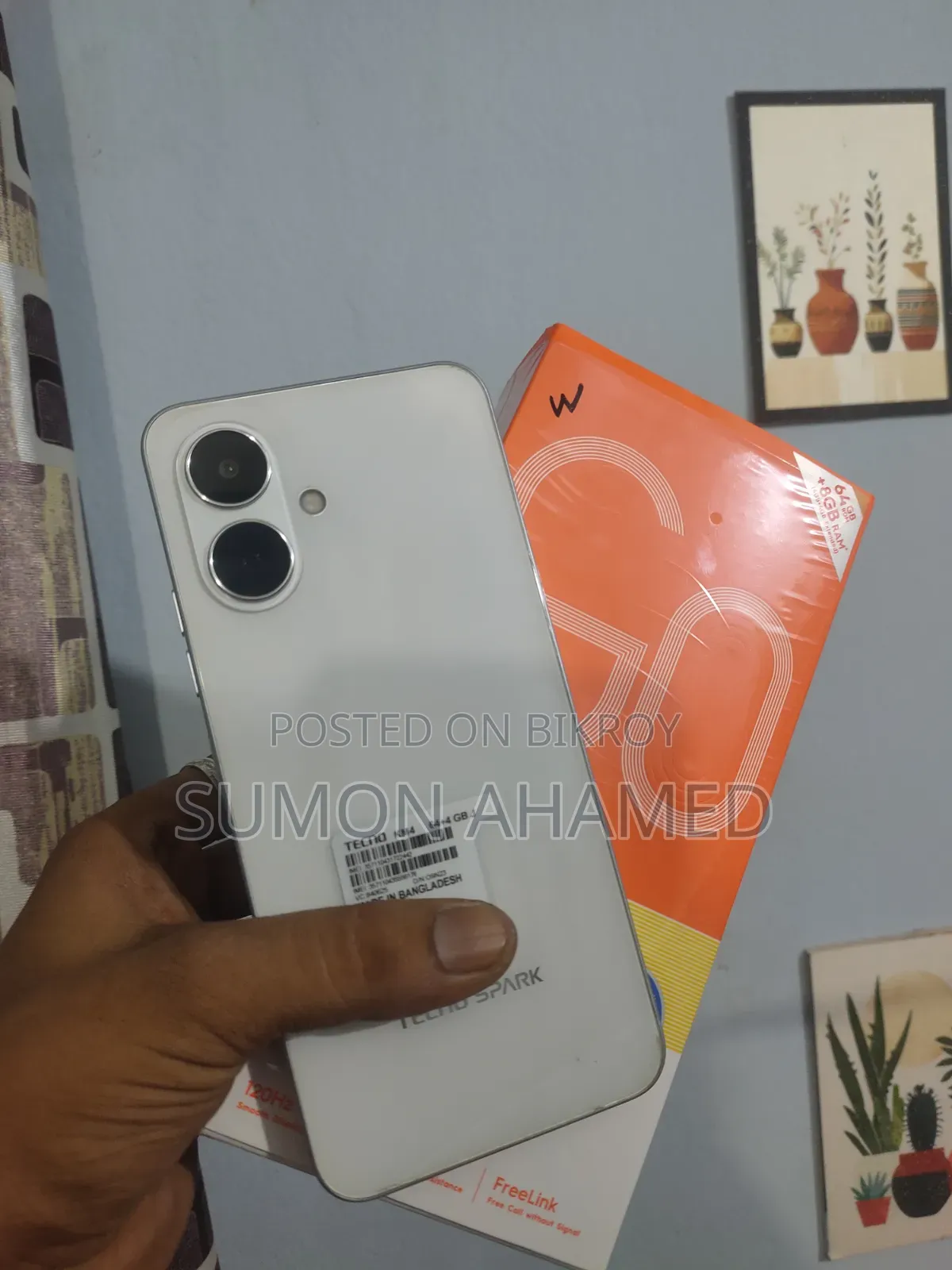 Tecno Spark Go 64 GB White