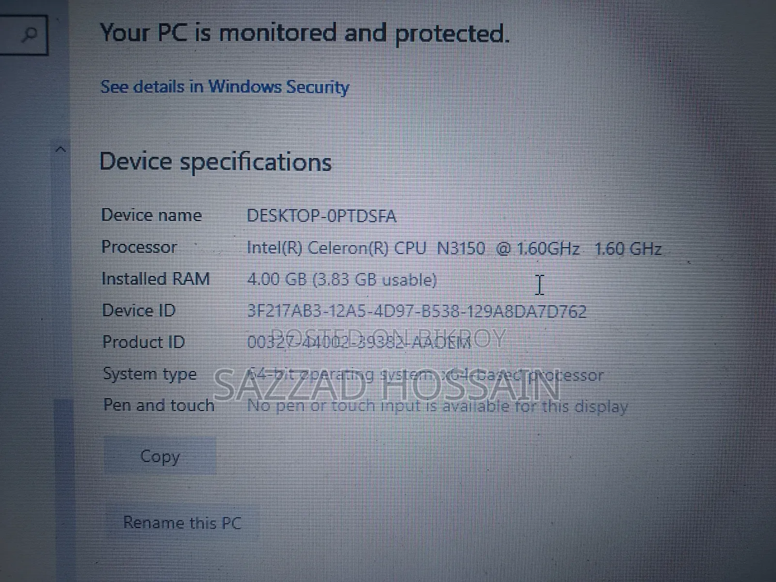 Laptop Acer Aspire ES1-531 4GB Intel Celeron SSD 128GB