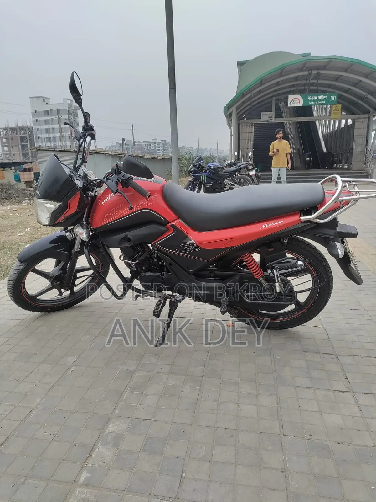 Hero Splendor iSmart Plus 2018 Red