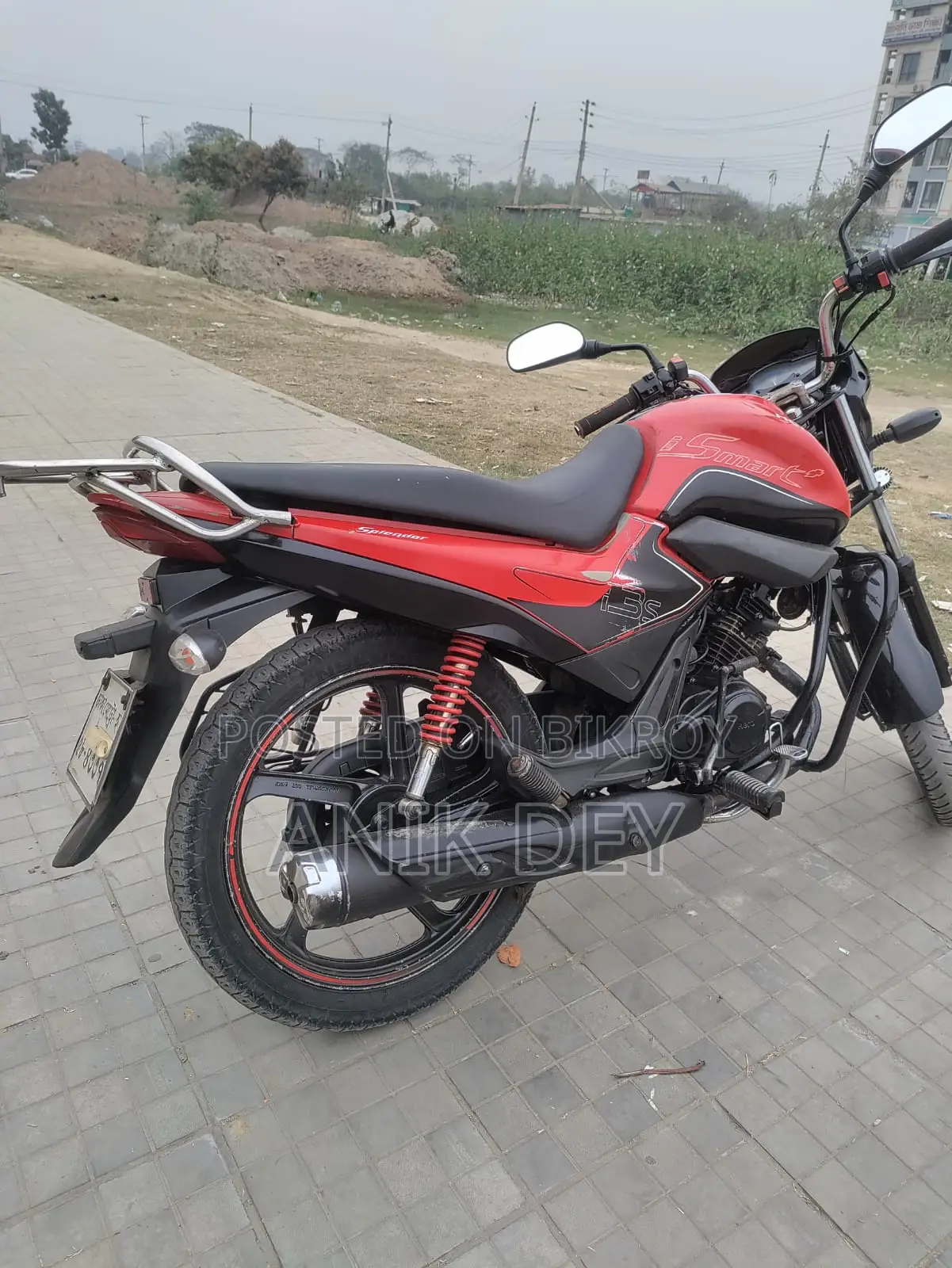 Hero Splendor iSmart Plus 2018 Red