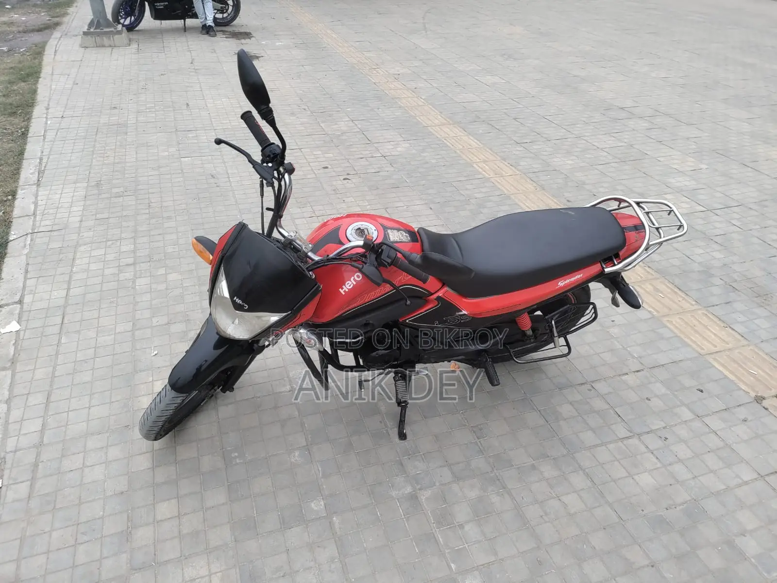 Hero Splendor iSmart Plus 2018 Red