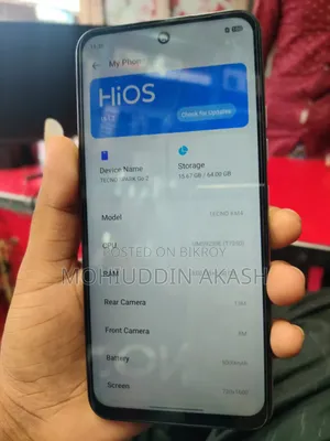 New Tecno Spark Go 64 GB Gold