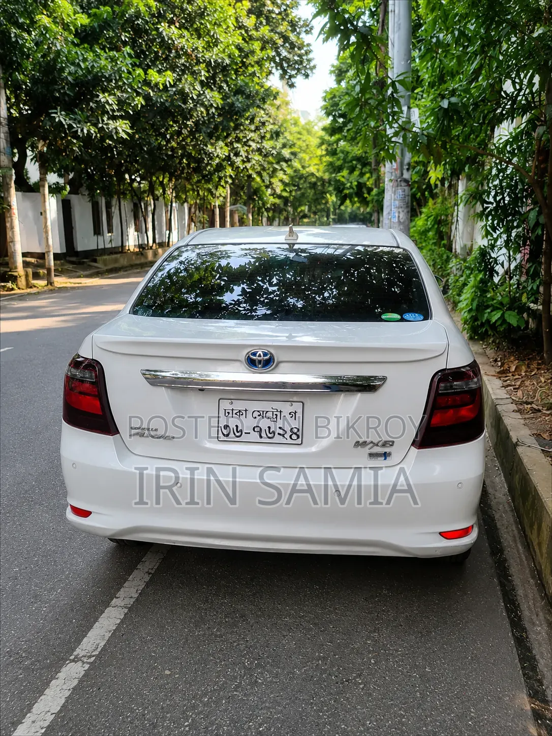 Toyota Axio Hybrid WXB 2018 Pearl White