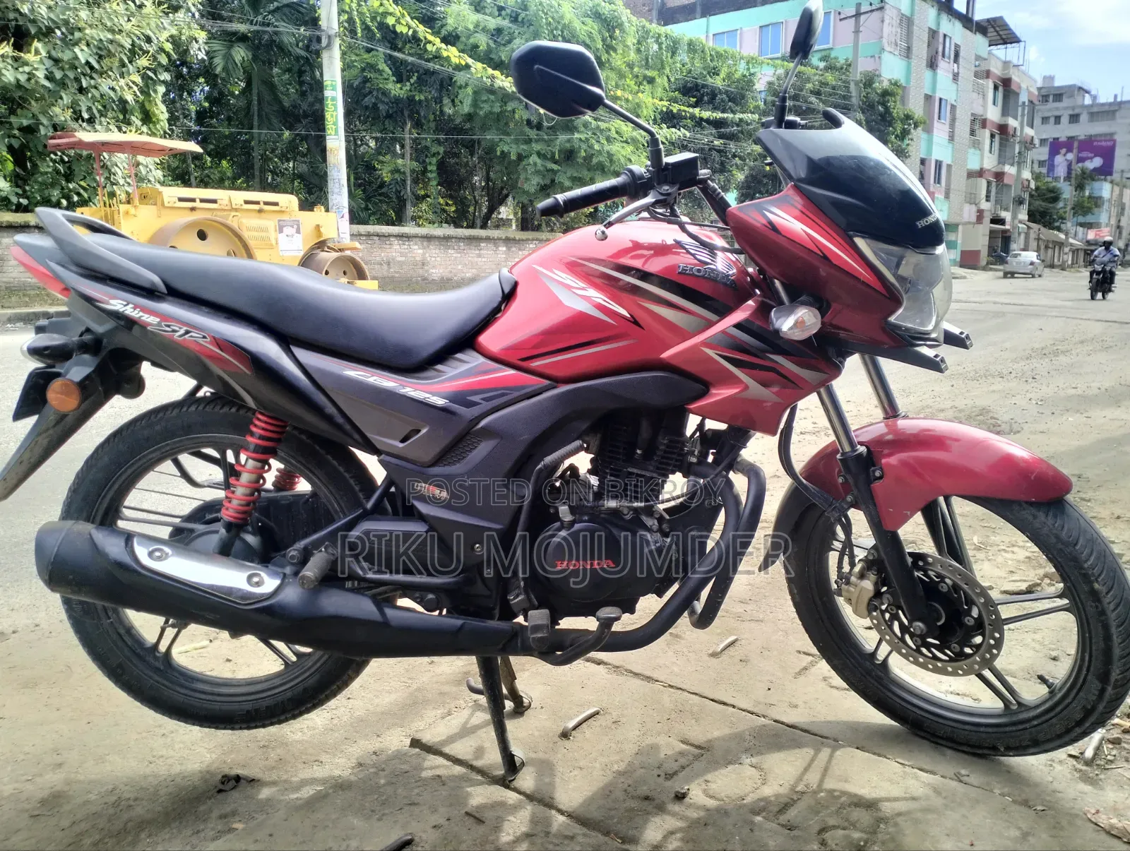 Honda Shine SP 2022 Red