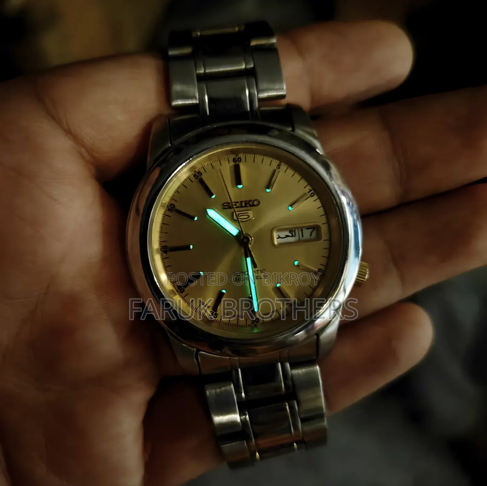 Vintage Seiko 5 Automatic Watch Men's Watch 21 Jewels ( JAPAN)