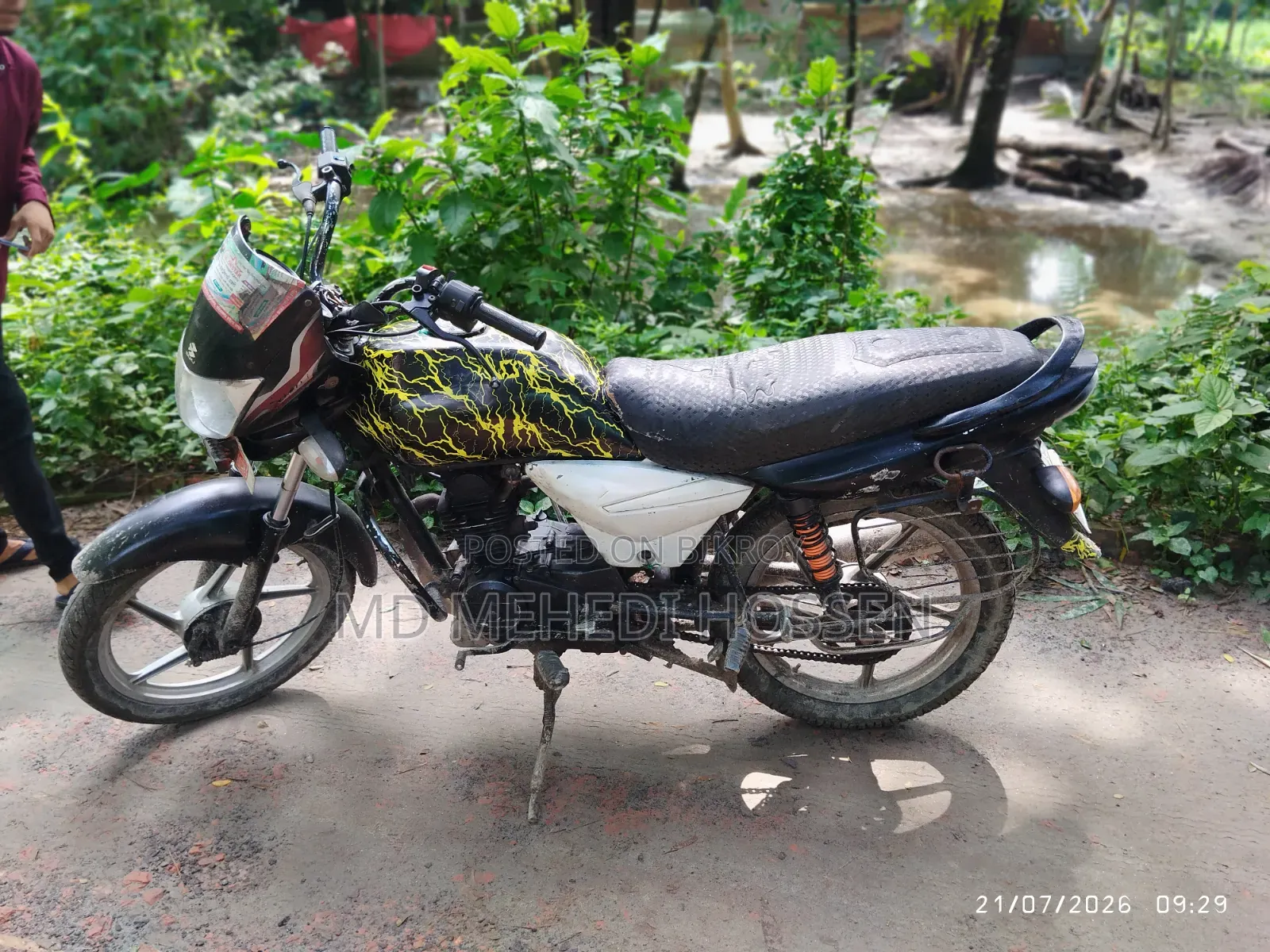 Bajaj Platina 100 2016 Black