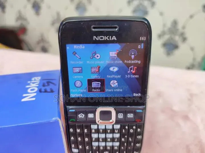 Nokia E63 Black