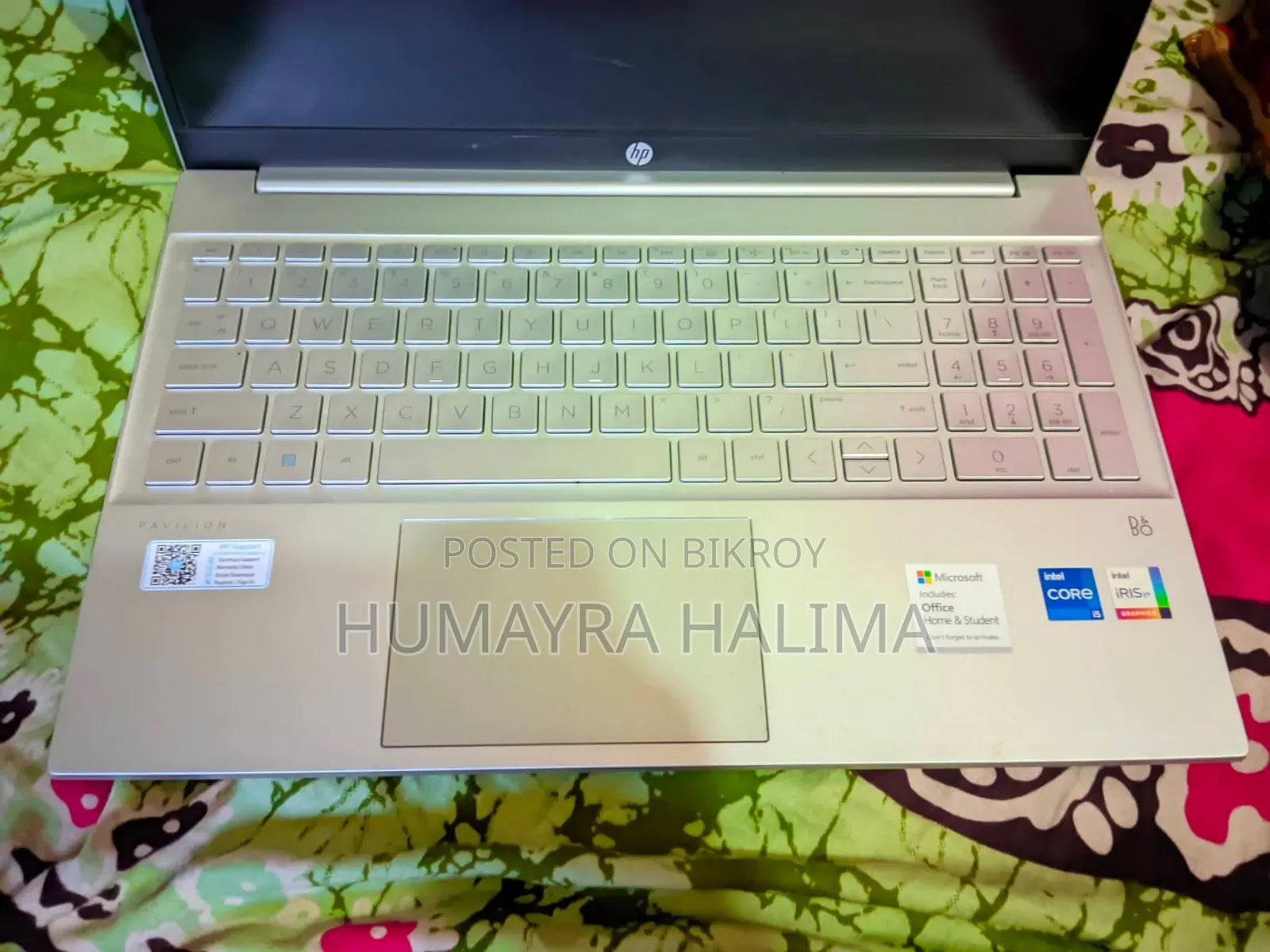 Laptop HP 15 8gb SSD 1t