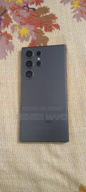 স্যামসাং গ্যালাক্সি এস২৪ আল্ট্রা ২৫৬ জিবি ব্ল্যাক