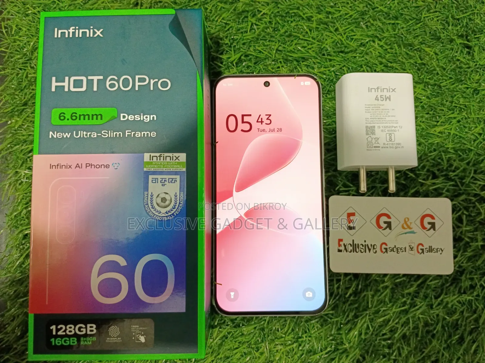 Infinix Hot 60 Pro 128 GB White