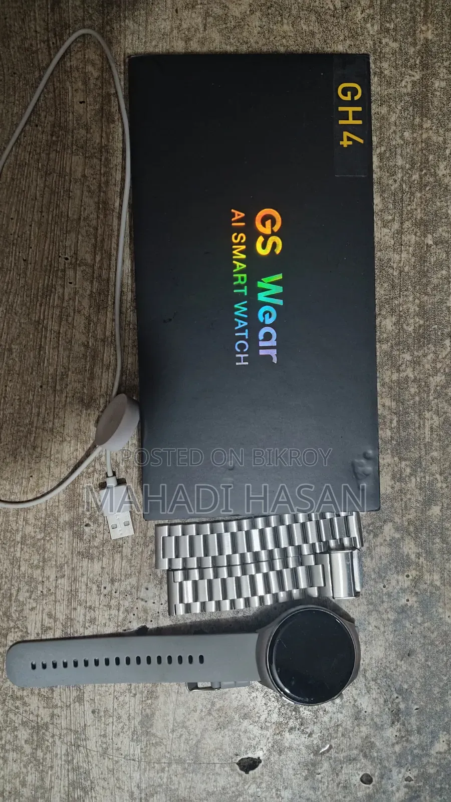 GS Wear GH4 AI Smart Watch