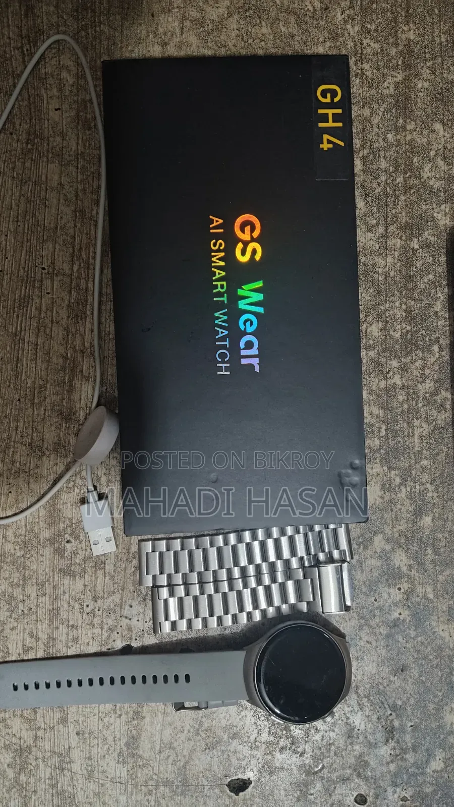 GS Wear GH4 AI Smart Watch
