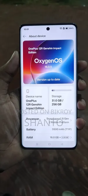 OnePlus 12R 256 GB Black