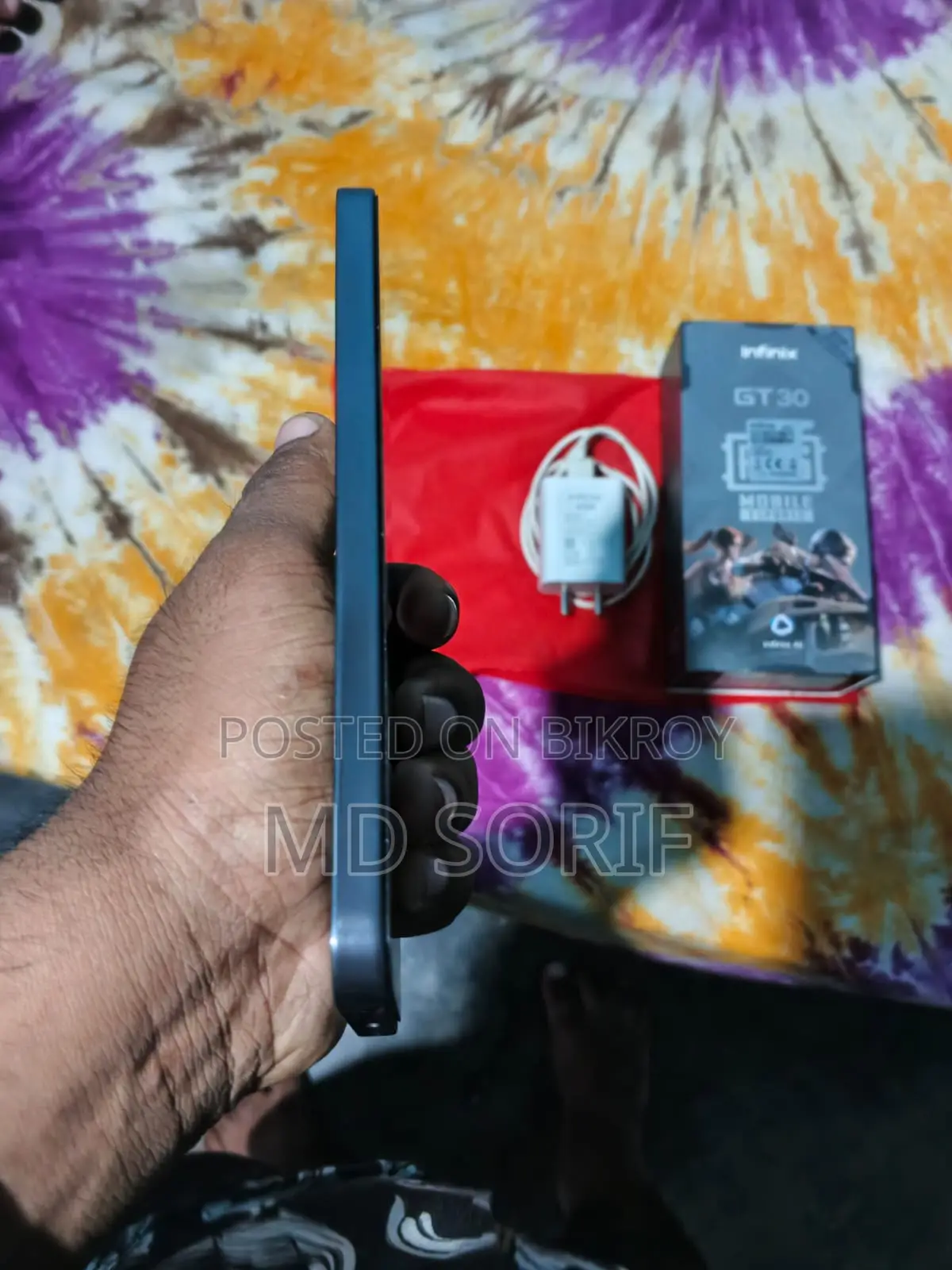 ইনফিনিক্স জিটি ৩০ ৫জি ২৫৬ জিবি গ্রে