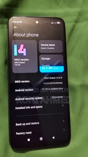 Xiaomi Redmi 10 128 GB Black