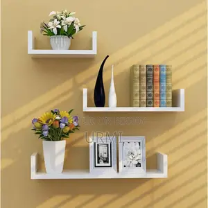 Floating Wooden Wall Mount Shelves