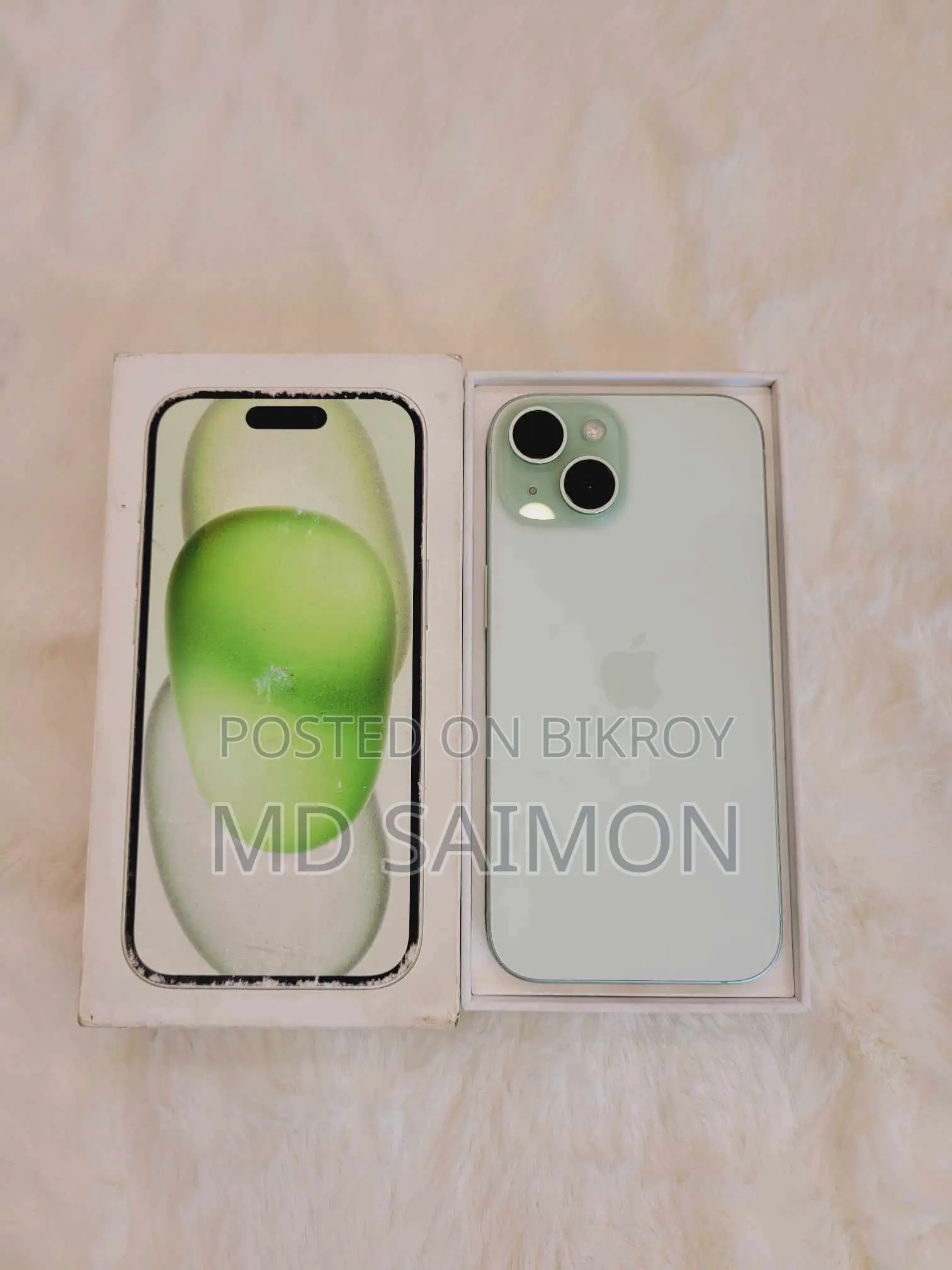 Apple iPhone 15 128 GB Green