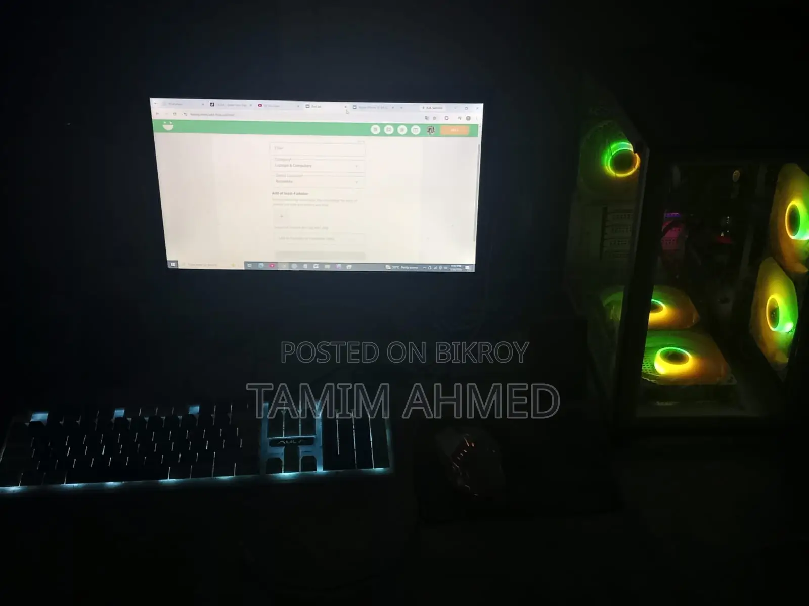 Desktop Computer 8GB Intel Core I3 SSD 128GB