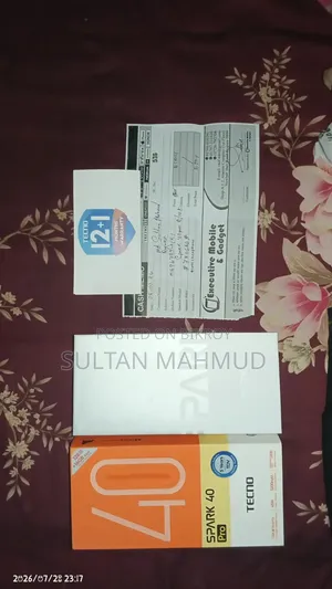 Tecno Spark 40 Pro 128 GB Black