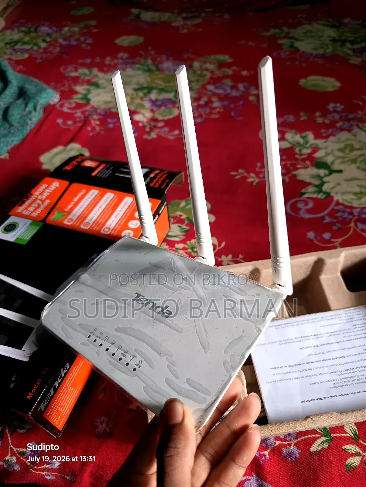 Router Tenda F3 Sell Post,