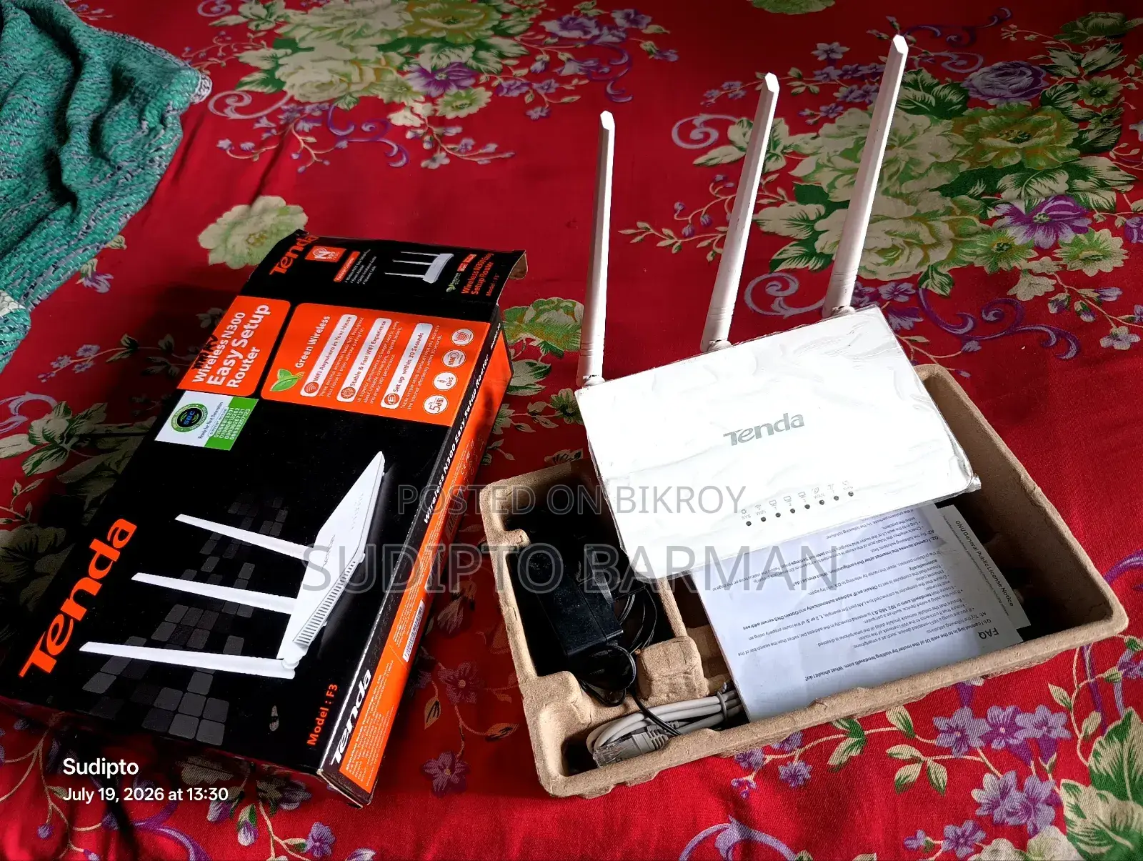 Router Tenda F3 Sell Post,