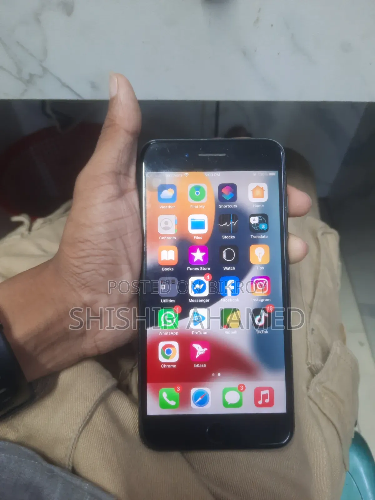 অ্যাপল আইফোন ৭ প্লাস ১২৮ জিবি ব্ল্যাক