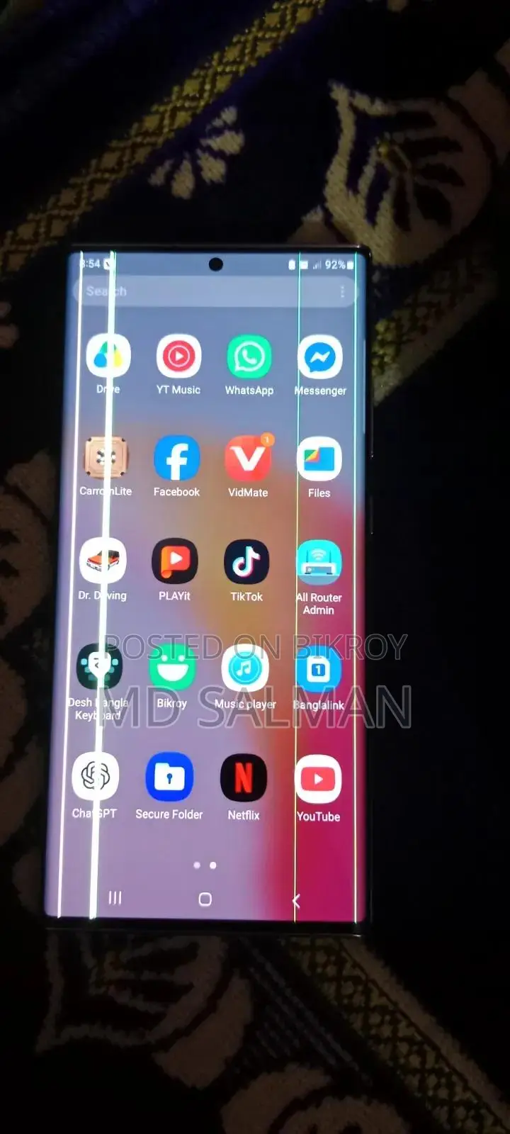 Samsung Galaxy Note 20 Ultra 5G 256 GB Rose Gold