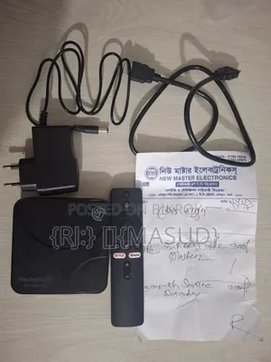 টিভি বক্স ৮জিবি র‍্যাম ১২৮জিবি রম মাস্টারবক্স ১২কে আল্ট্রা এইচডি