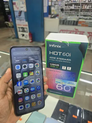 ইনফিনিক্স হট ৬০আই ১২৮ জিবি কালো
