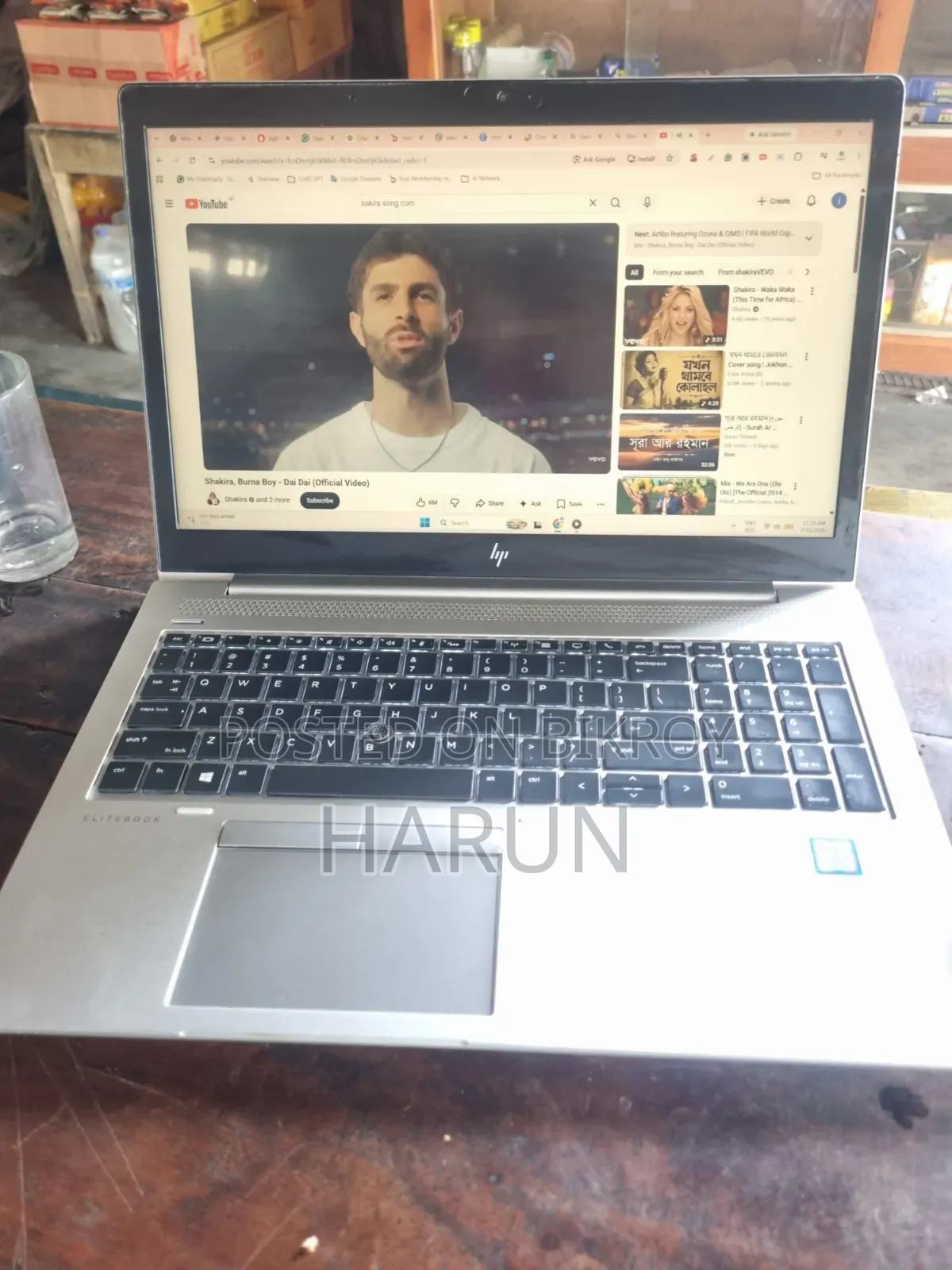 ল্যাপটপ এইচপি এলিটবুক ৮৪০ জি৬ ১৬জিবি ইন্টেল কোর আই৫ এসএসডি ২৫৬জিবি