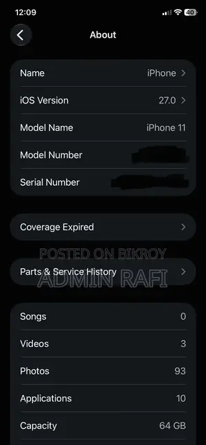 Apple iPhone 11 64 GB White