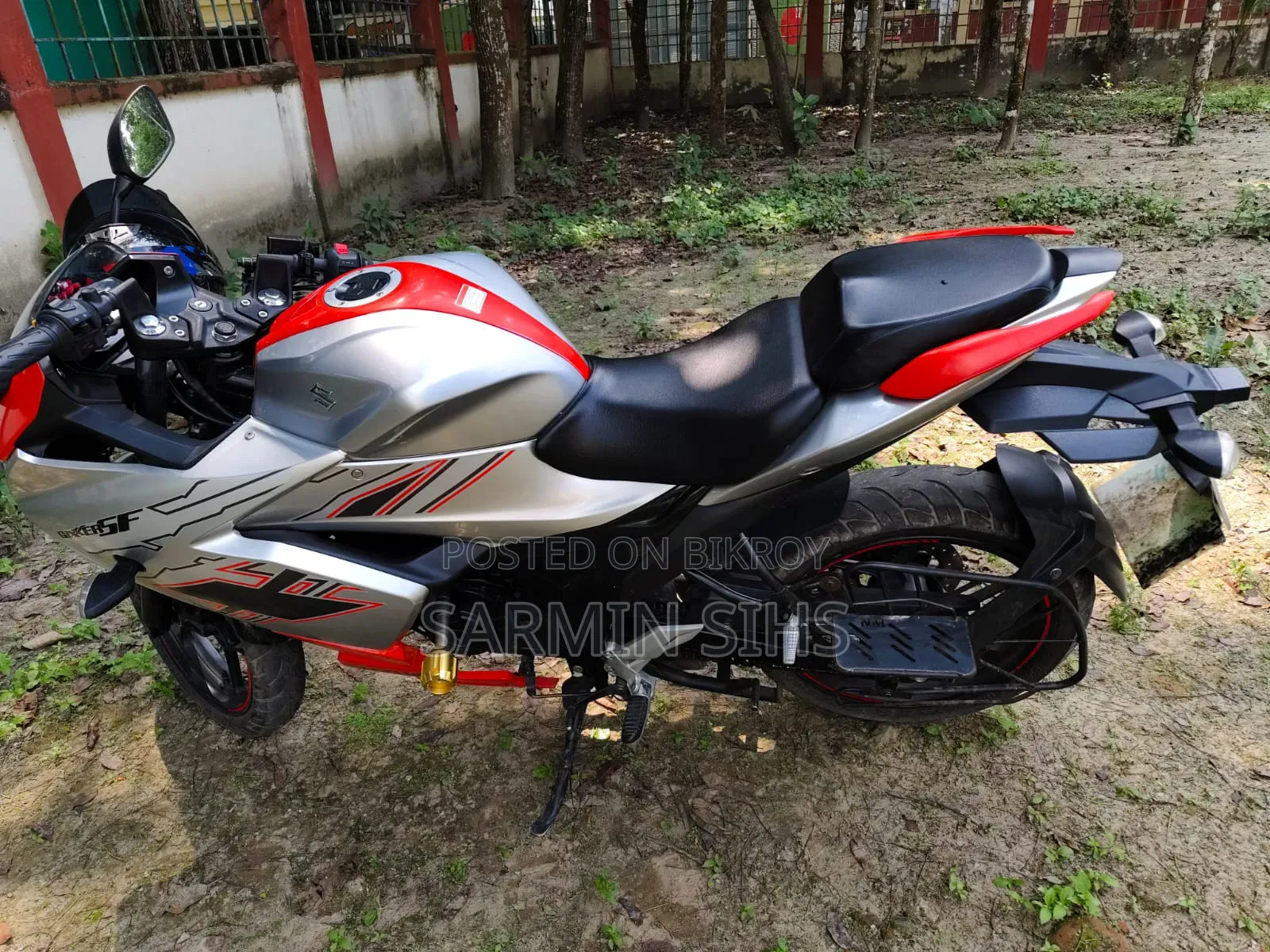 Suzuki Gixxer SF 2024 Orange