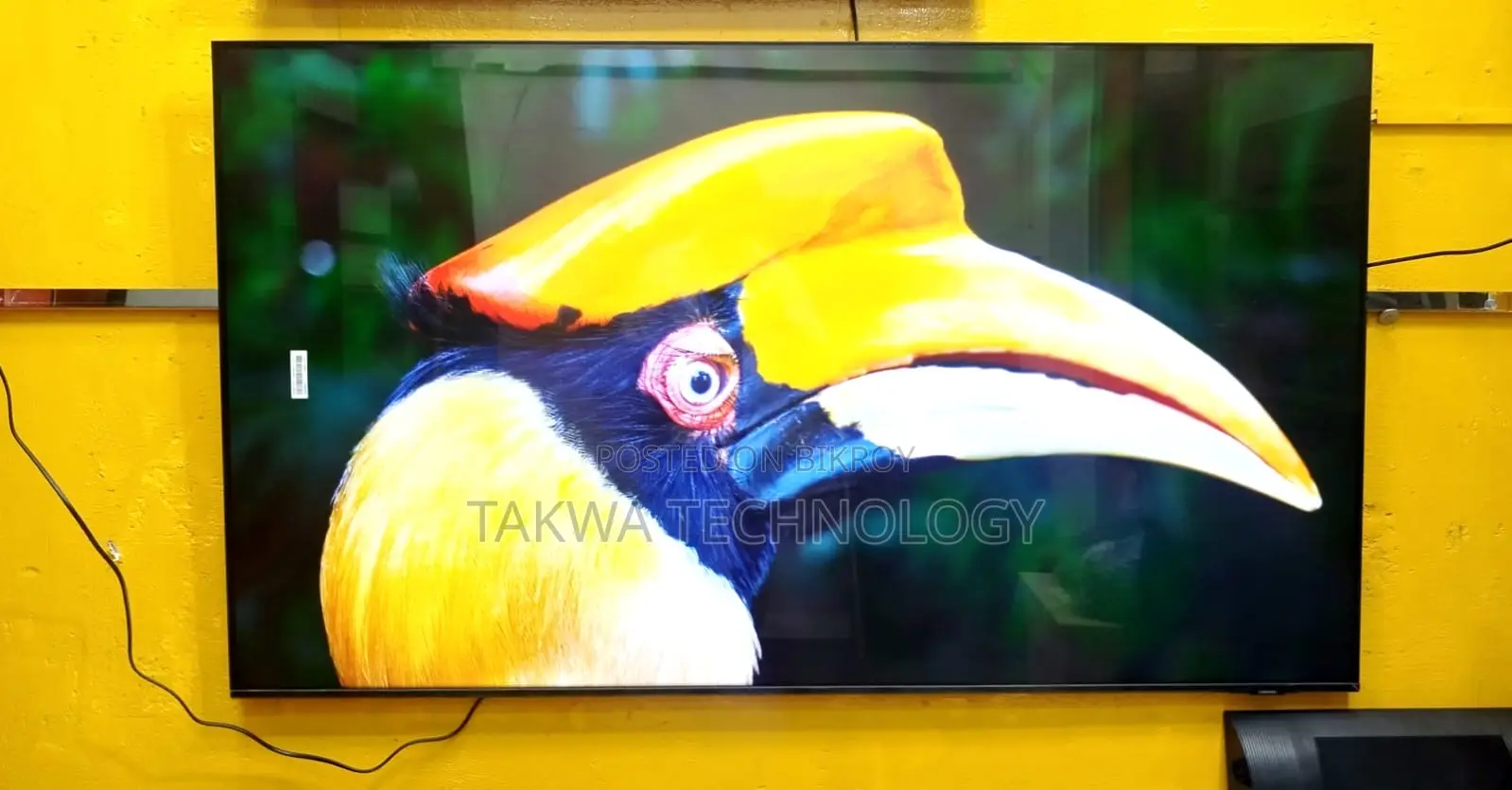 🔥Samsung 65"Inche Smart QLED 4K Framless Voice Control TV