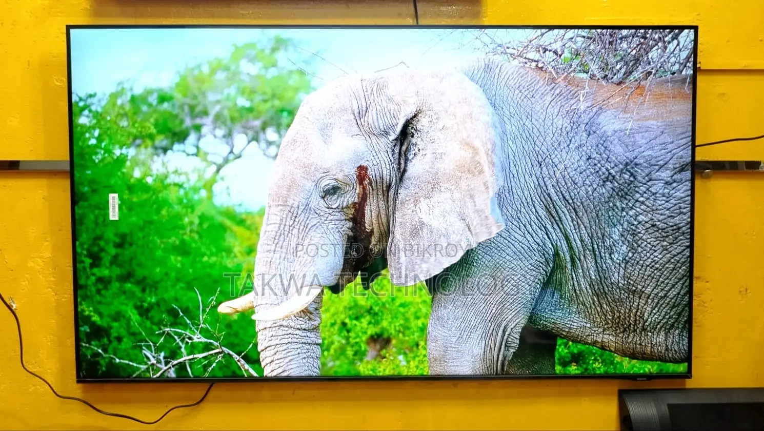 🔥Samsung 65"Inche Smart QLED 4K Framless Voice Control TV