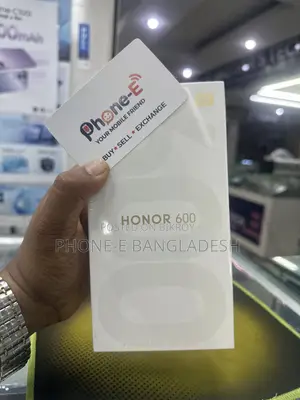 নতুন অনর ৬০০ ২৫৬ জিবি ব্ল্যাক