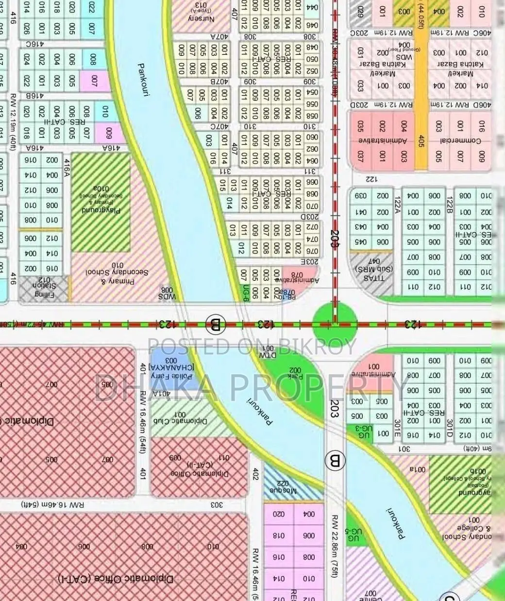 Close to Lake 3 Katha South Facing at Sector-25