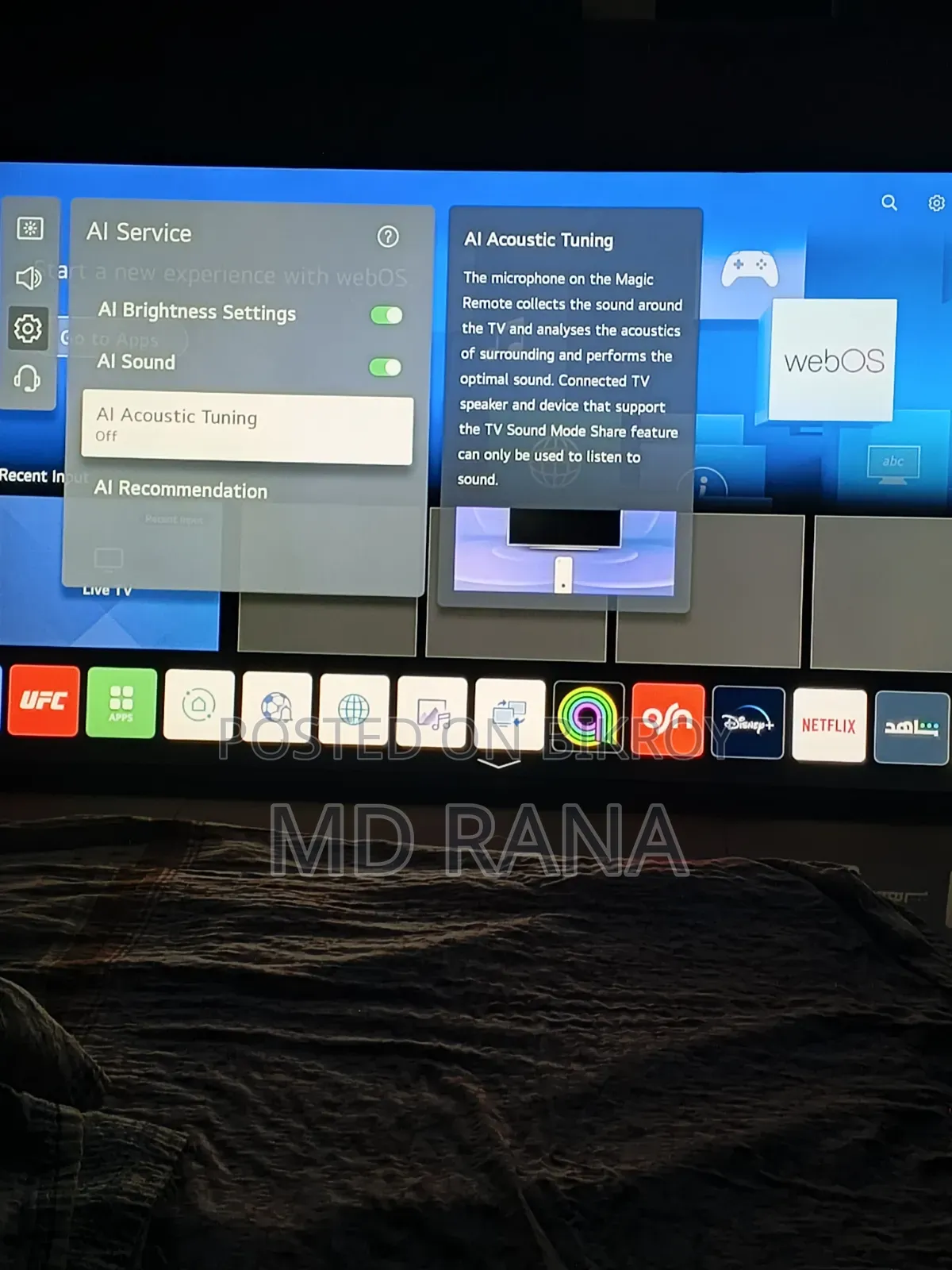 Original LG Smart TV 55 Inch