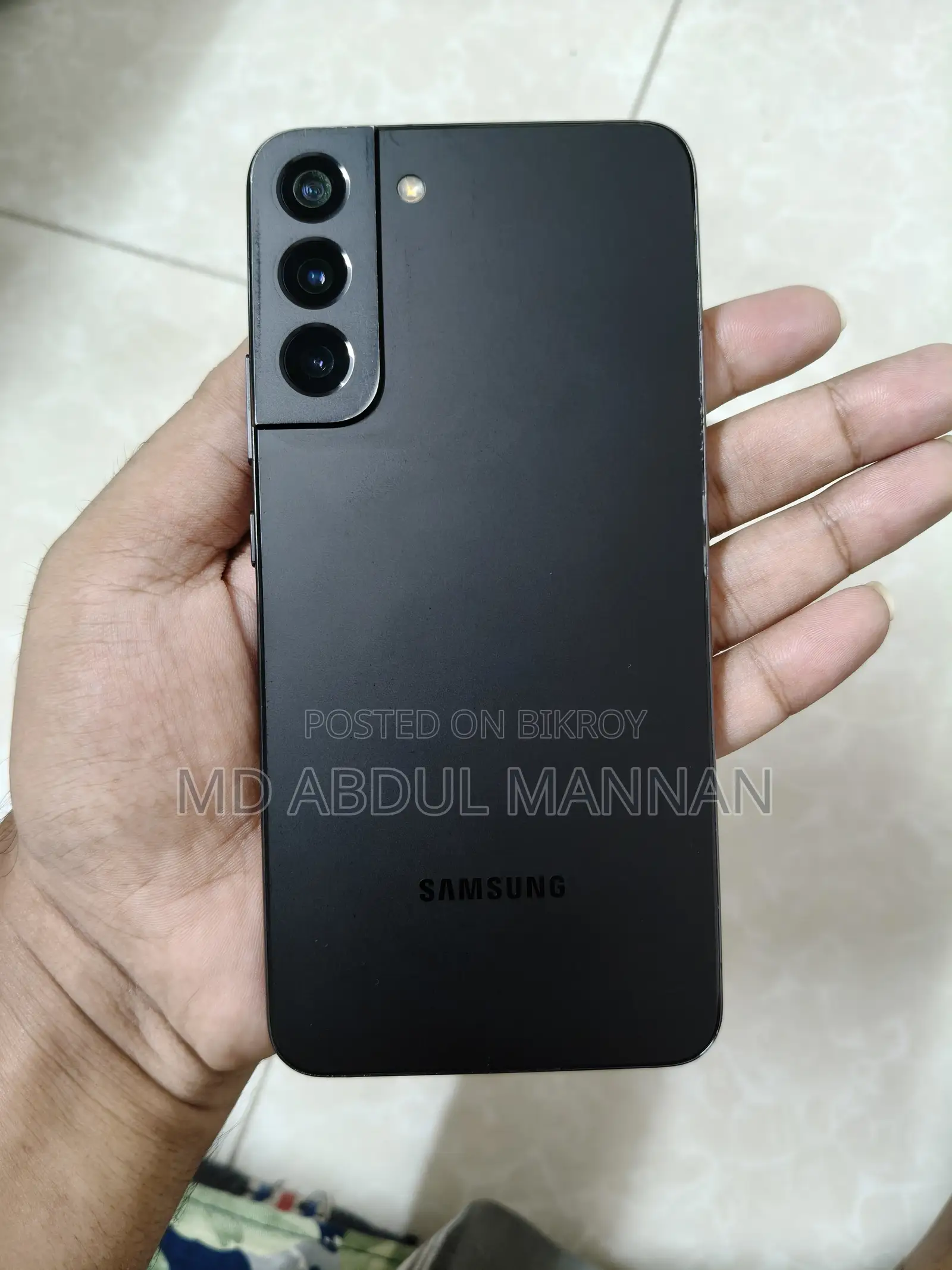 স্যামসাং গ্যালাক্সি এস২২+ ৫জি ২৫৬ জিবি ব্ল্যাক