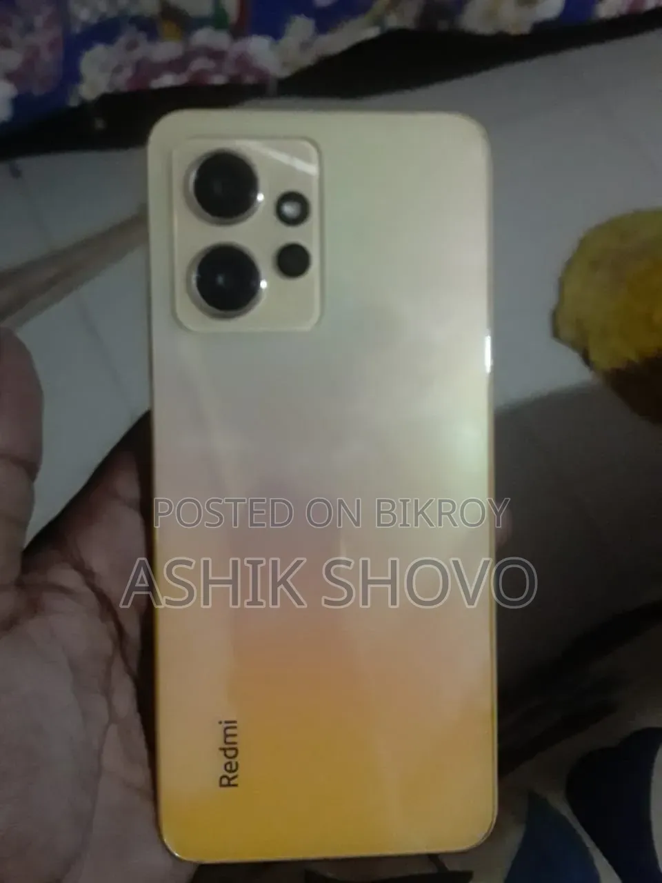 Xiaomi Redmi Note 12 4G 64 GB Yellow