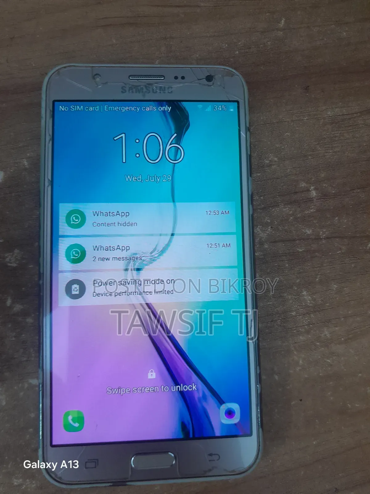 Samsung Galaxy J7 16 GB Gold