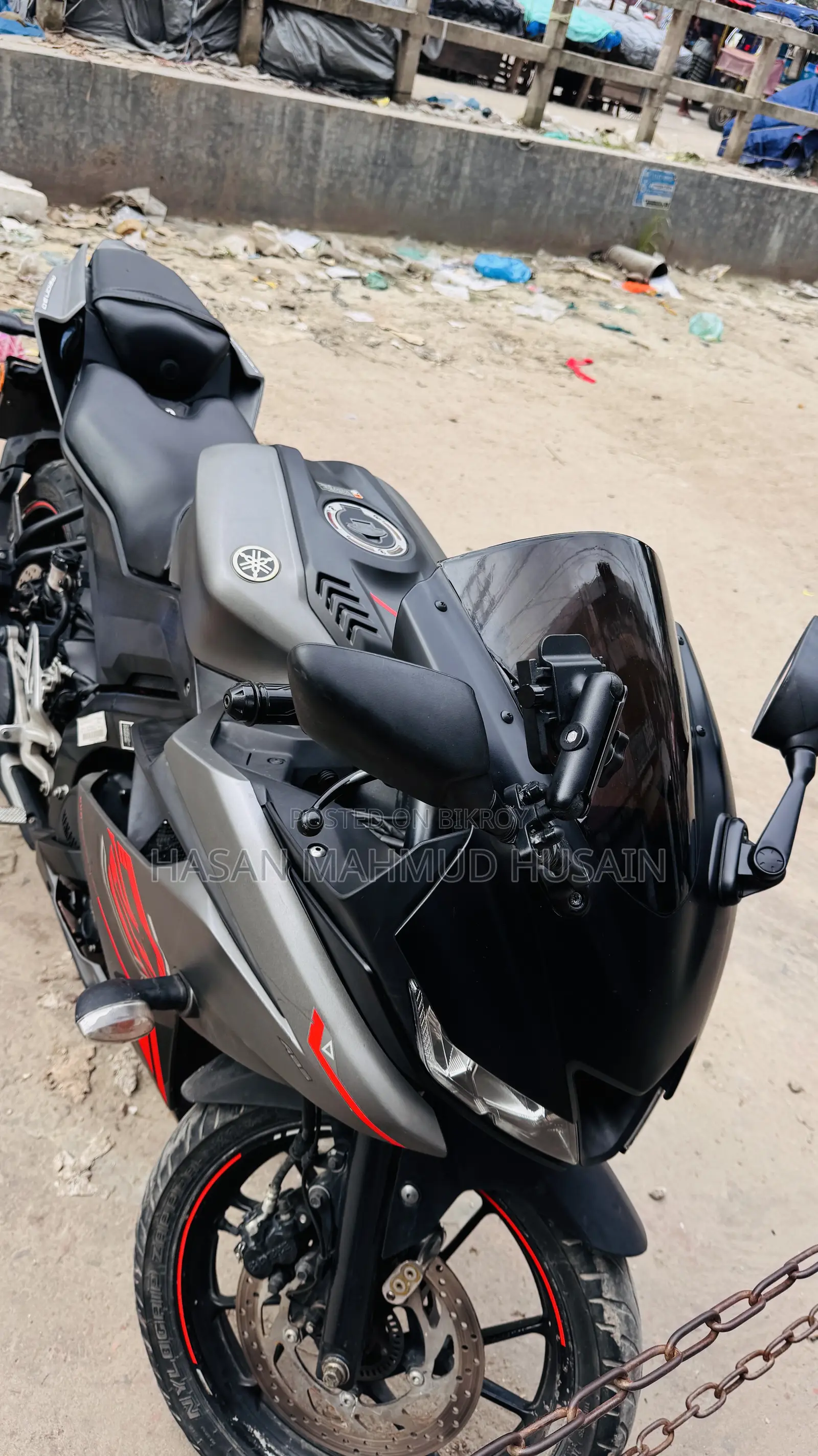 Yamaha R15 V3 2021 Gray