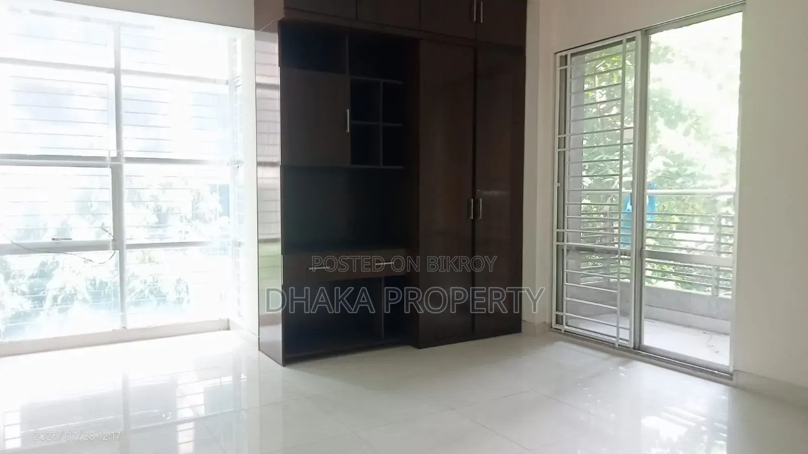 3-Bedroom Apartment in Gulshan for Rent