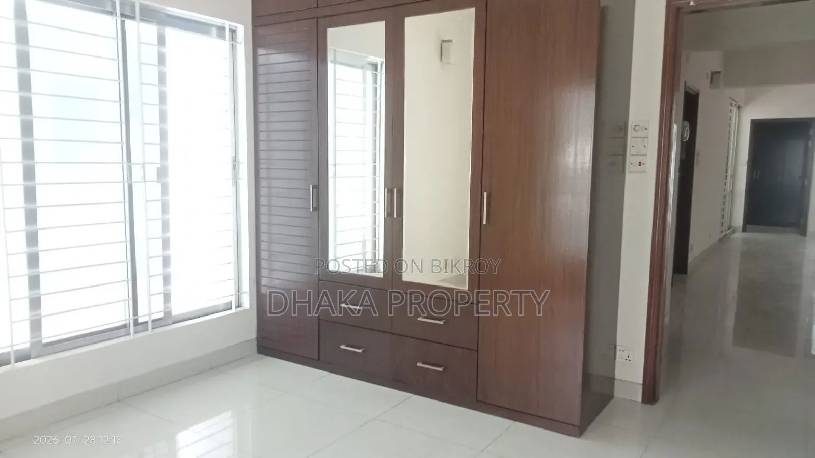 3-Bedroom Apartment in Gulshan for Rent